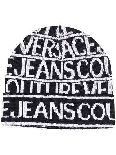 Versace Jeans Couture шапка бини с логотипом