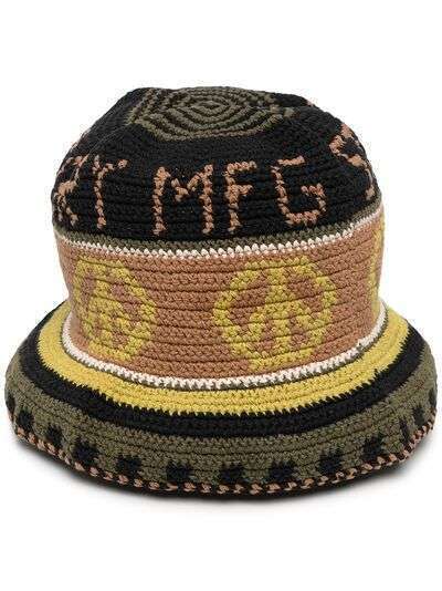 STORY mfg. шапка крупной вязки с логотипом