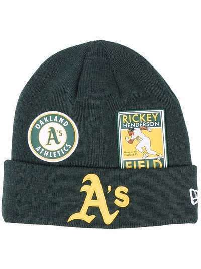 NEW ERA CAP шапка бини Oakland Athletics с нашивками