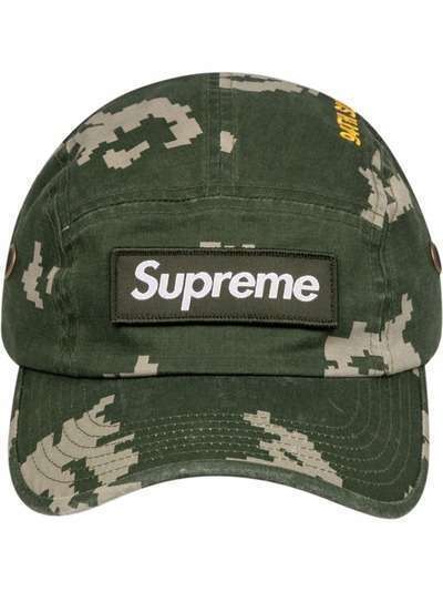 Supreme кепка в стиле милитари