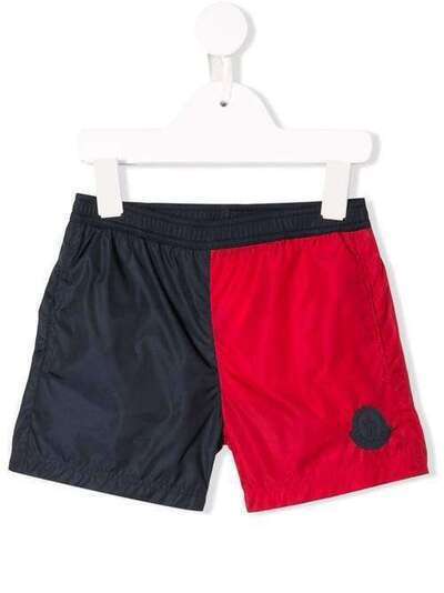 Moncler Kids пляжные шорты с логотипом 7390553326