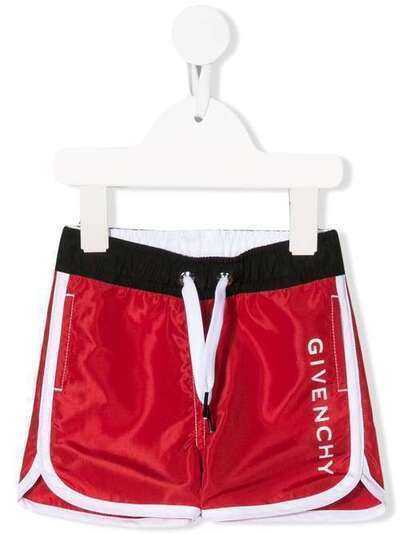 Givenchy Kids плавки-шорты с логотипом H00023991