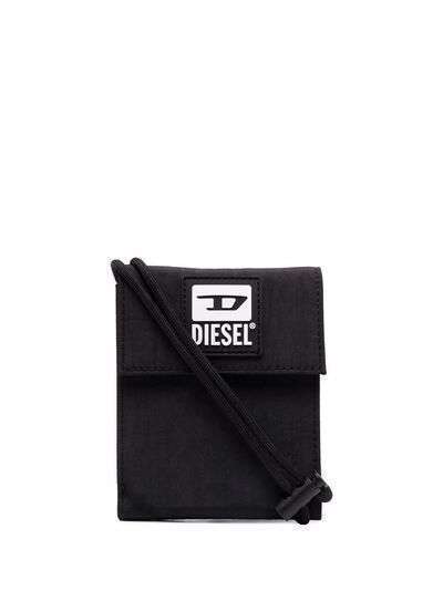 Diesel кошелек с откидным клапаном и логотипом
