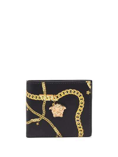 Versace складной бумажник с принтом