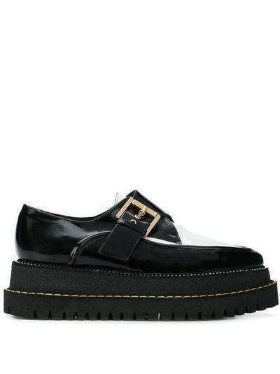 Nº21 buckled creepers shoes 8224