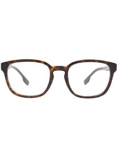 Burberry очки в квадратной оправе с логотипом