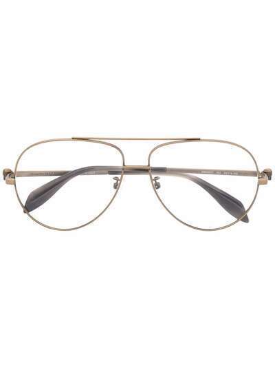 Alexander McQueen Eyewear очки-авиаторы