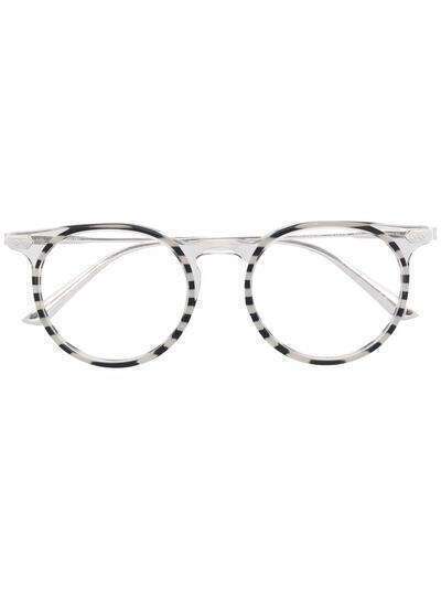 Calvin Klein очки в круглой оправе