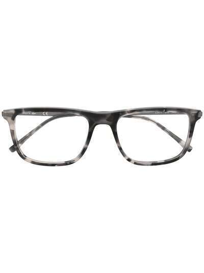 Lacoste очки в квадратной оправе черепаховой расцветки