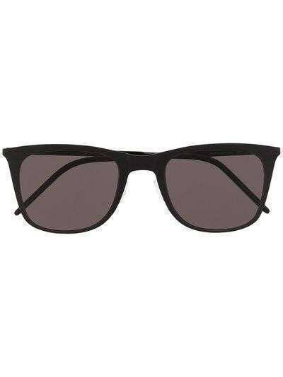 Saint Laurent Eyewear солнцезащитные очки трапециевидной формы