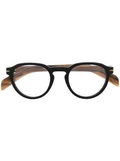 Eyewear by David Beckham очки с круглыми линзами
