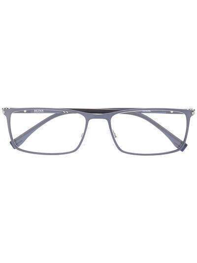 Boss Hugo Boss очки в матовой прямоугольной оправе