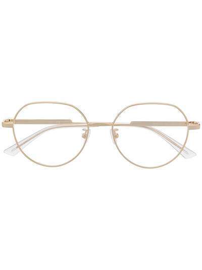 Bottega Veneta Eyewear очки в круглой оправе