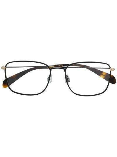 RAG & BONE EYEWEAR очки в квадратной оправе черепаховой расцветки