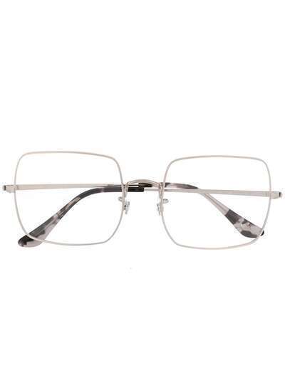 Ray-Ban очки в массивной квадратной оправе