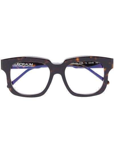 Kuboraum очки K25 в квадратной оправе черепаховой расцветки