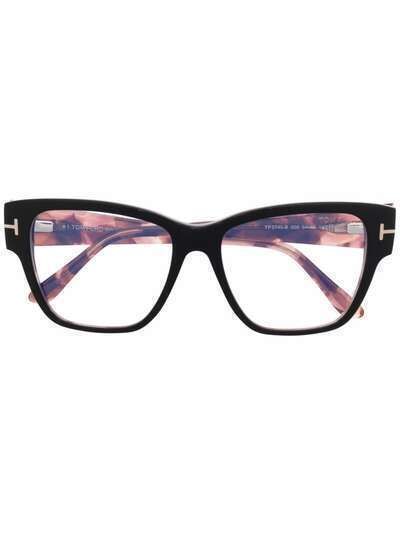 TOM FORD Eyewear очки в оправе черепаховой расцветки
