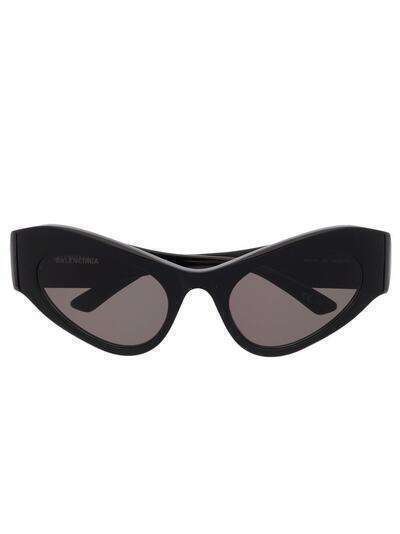Balenciaga Eyewear солнцезащитные очки в оправе 'кошачий глаз'