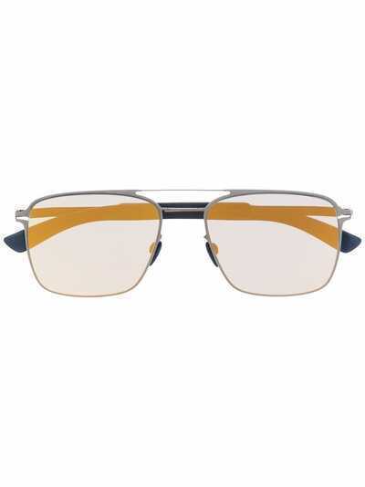 Mykita солнцезащитные очки в прямоугольной оправе