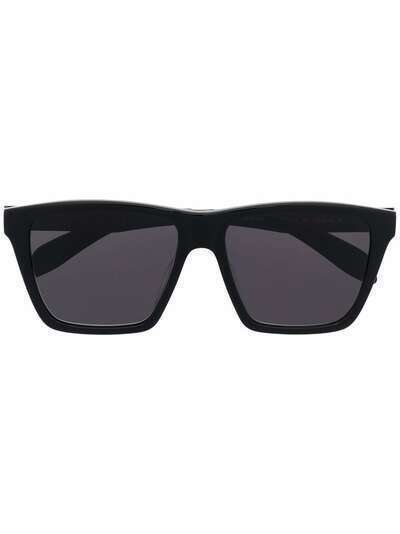 Alexander McQueen Eyewear солнцезащитные очки в квадратной оправе