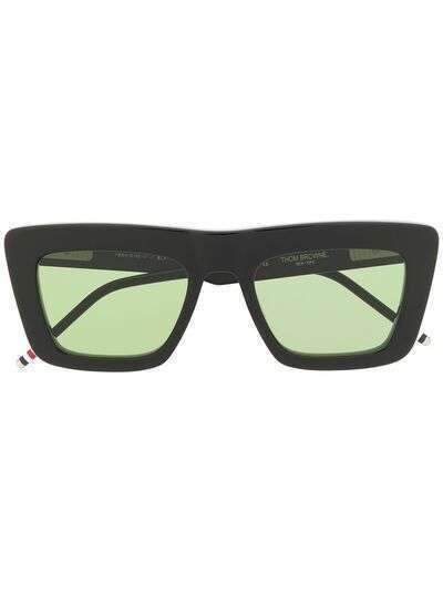 Thom Browne Eyewear солнцезащитные очки в прямоугольной оправе