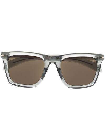 Eyewear by David Beckham солнцезащитные очки в прозрачной оправе
