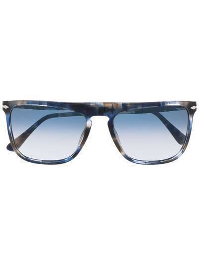 Persol солнцезащитные очки PO3225S в квадратной оправе