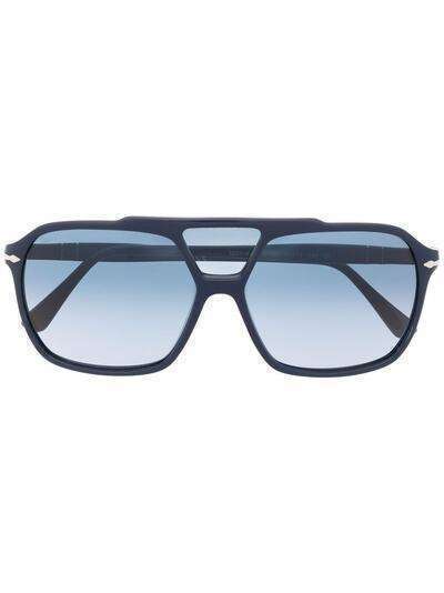 Persol солнцезащитные очки-авиаторы PO3223S