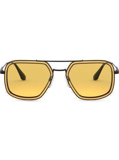 Prada Eyewear солнцезащитные очки Game в оправе навигатор