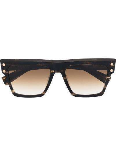 Balmain Eyewear солнцезащитные очки в оправе черепаховой расцветки