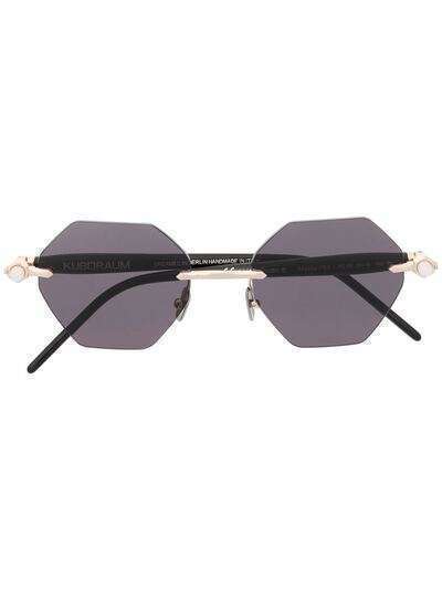Kuboraum солнцезащитные очки в шестиугольной оправе