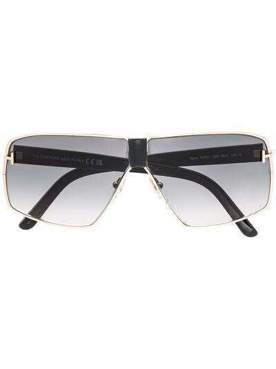 TOM FORD Eyewear солнцезащитные очки-авиаторы с эффектом градиента