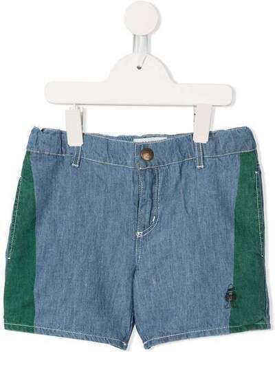 Bobo Choses джинсовые шорты с вышивкой 'Paul's' 119067457