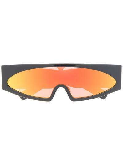 Rick Owens солнцезащитные очки Retro Futuristic в прямоугольной оправе