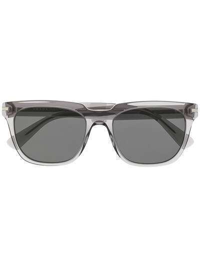 Prada Eyewear солнцезащитные очки в трапециевидной оправе