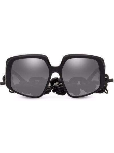 Dolce & Gabbana Eyewear oversized neck-strap sunglasses