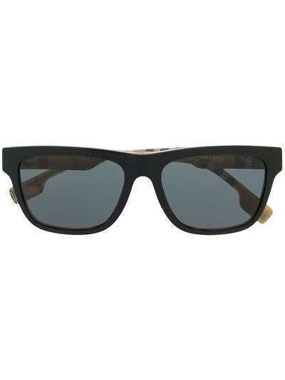 Burberry Eyewear солнцезащитные очки в клетку Vintage Check