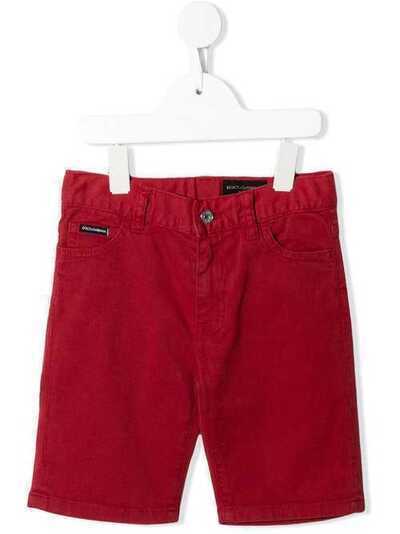 Dolce & Gabbana Kids джинсовые шорты-бермуды L42Q44LY041