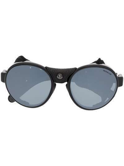 Moncler Eyewear солнцезащитные очки Steradian в массивной оправе