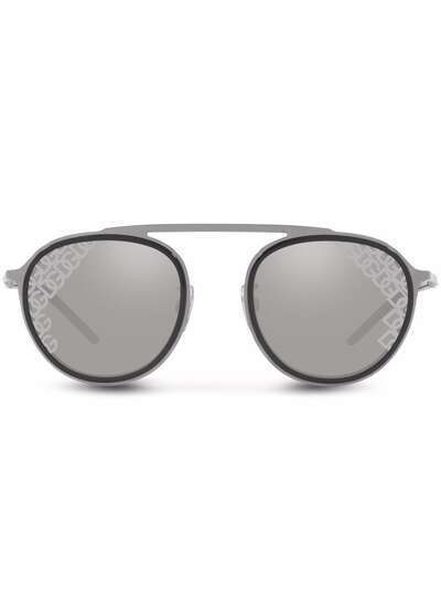 Dolce & Gabbana Eyewear round-frame mirrored sunglasses