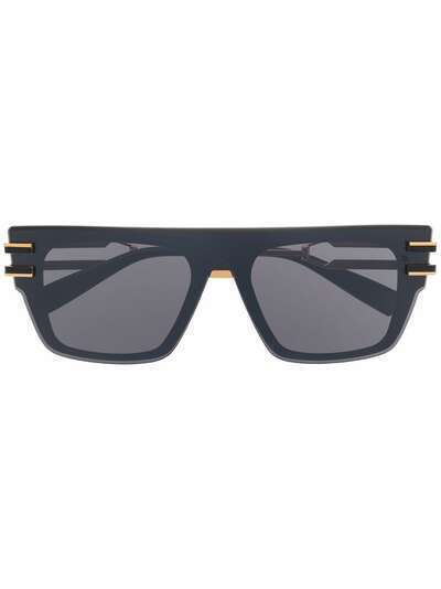 Balmain Eyewear солнцезащитные очки в квадратной оправе