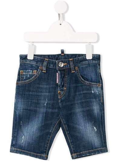 Dsquared2 Kids джинсовые шорты кроя слим DQ024DD00TG
