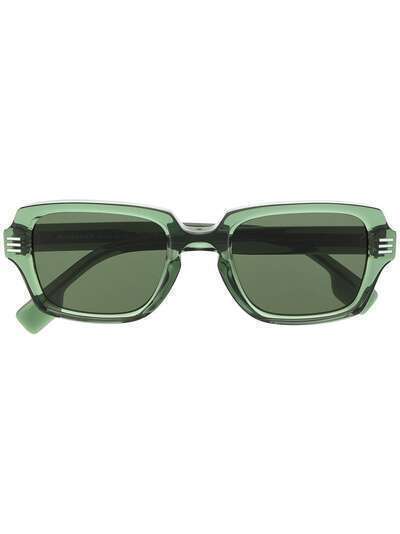 Burberry Eyewear солнцезащитные очки Eldon в квадратной оправе