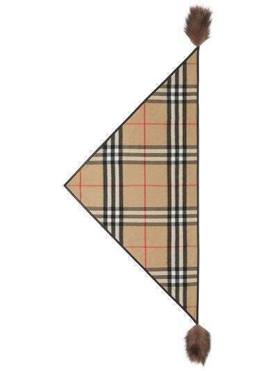 Burberry шарф в клетку Vintage Check