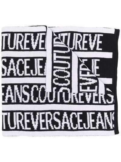 Versace Jeans Couture шарф вязки интарсия с логотипом