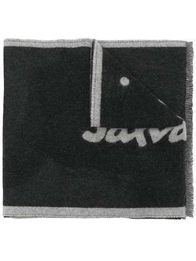 Salvatore Ferragamo шарф вязки интарсия с логотипом