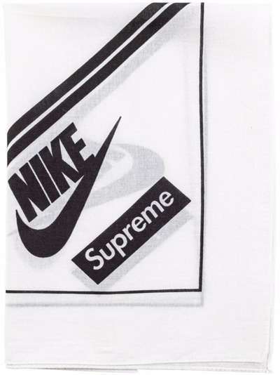 Supreme бандана с логотипом из коллаборации с Nike