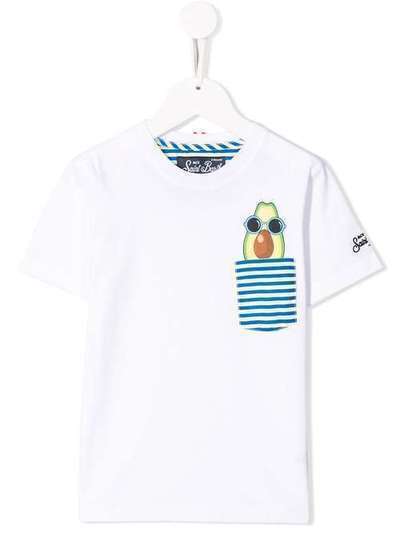 Mc2 Saint Barth Kids футболка с принтом KEA0001