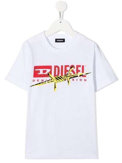 Diesel Kids футболка с принтом 00J4YG00YI9K101