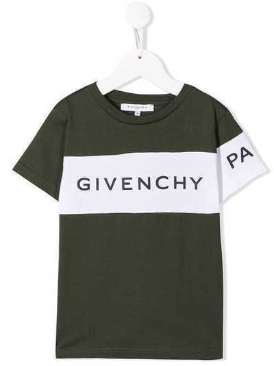 Givenchy Kids футболка с логотипом H25138642